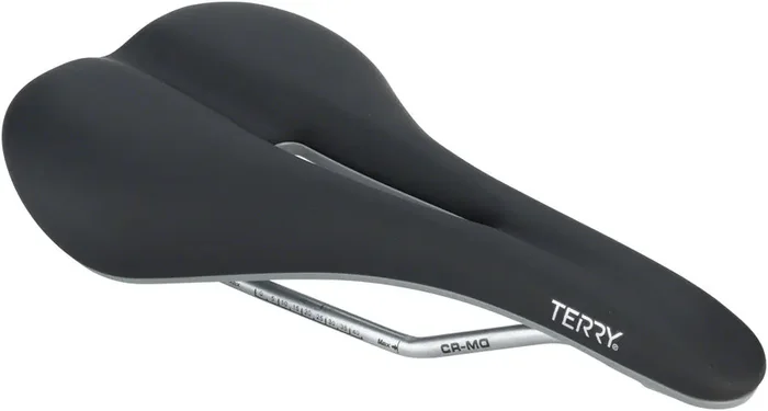 Bike Saddle Terry Raven – Black 150mm Width Dura-tek Cover Chromoly Rails