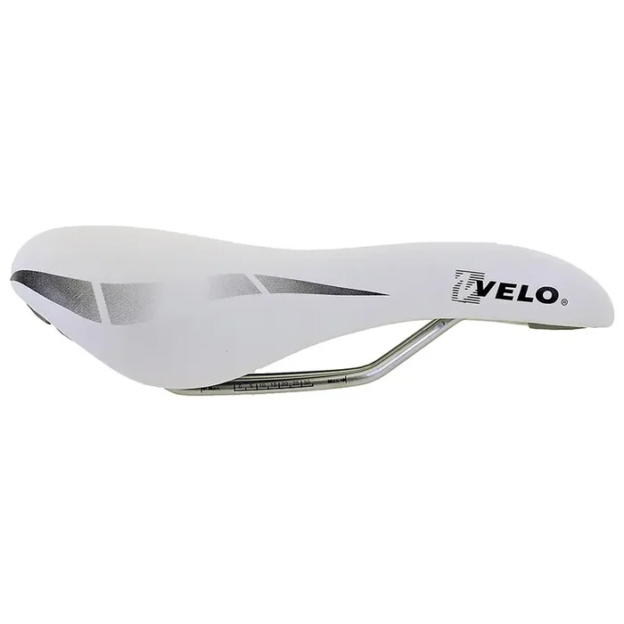 Bike Saddle Velo WC Touring 270 x 175mm, 358g, White