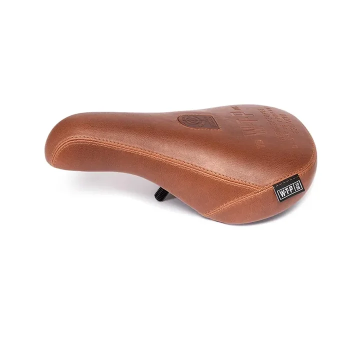 Bike Saddle We The People Team Pivotal , Brown, Leather, 349g