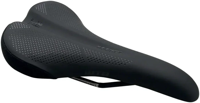 Bike Saddle WTB Rocket – Black 130mm Width Titanium Rails Microfiber Cover