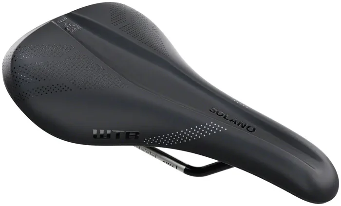 Bike Saddle WTB Solano – Titanium, Black, Medium, Fusion Form