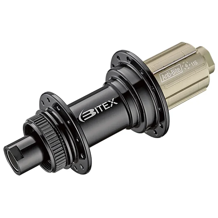 Bitex Hub Rear, CL Disc (BX106R) 12x142mm (HG-rd) 32h, Black