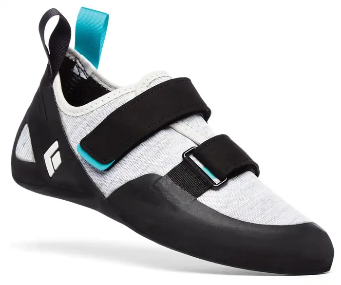 Black Diamond Momentum Women‘s Climbing Shoes – Size 6.5 (Black/Alloy)