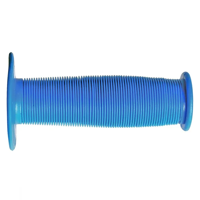 Black Ops BMX Turbo Grips w/ Flange Blue 110mm