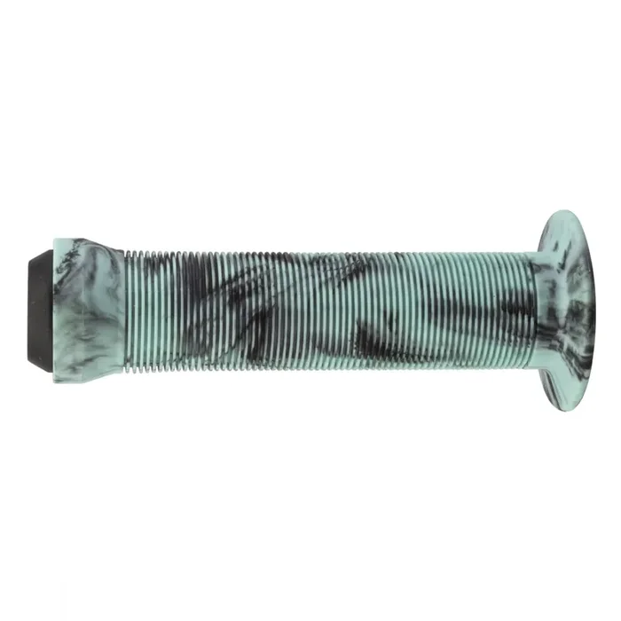 Black Ops Circle Grips w/ Flange Green/Black 145mm