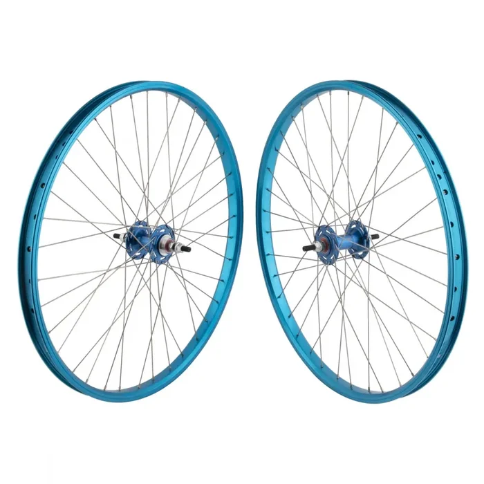 Black Ops DW1.1 Wheelset 26in B/O 3/8inx100-110mm BkOps MX1100 Rim Brake Blue