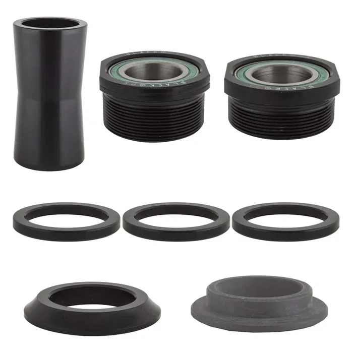 Black Ops Sealed Quad Bearing BSA EURO Bottom Brackets for 19mm Spindle Cranks