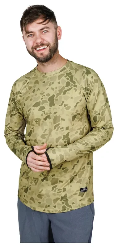 Blackstrap Brackish Mens Alvord Crew Sm