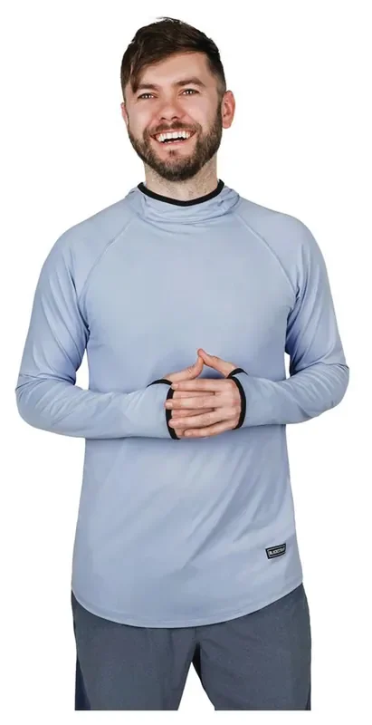 Blackstrap Brackish Mens Slate Hoody Sm