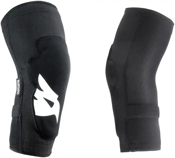 Bluegrass Skinny Knee Pads – Black, X-Large Silicone Grippers. Elastic Band