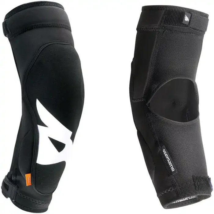 Bluegrass Solid D3O Elbow Pads – Black, Large Strong, Durable Kevlar Fabric