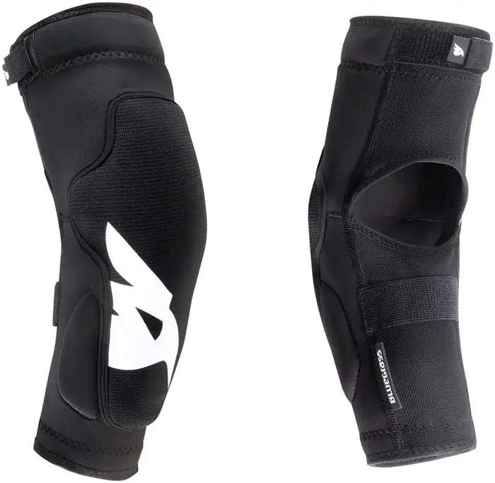 Bluegrass Solid Elbow Pads – Black, X-Large Two-Layer Protection