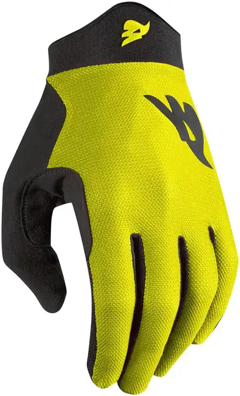 Bluegrass Union Gloves – Fluorescent Yellow, Full Finger, Medium