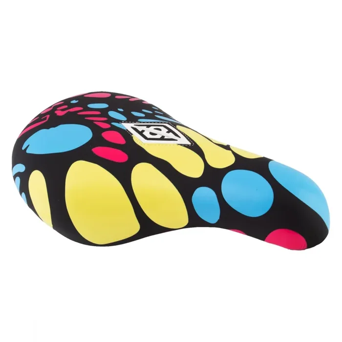 BMX Bicycle Saddle Alienation Gypsy BMX – Multi Color 140mm Width Pivotal PVC Leather
