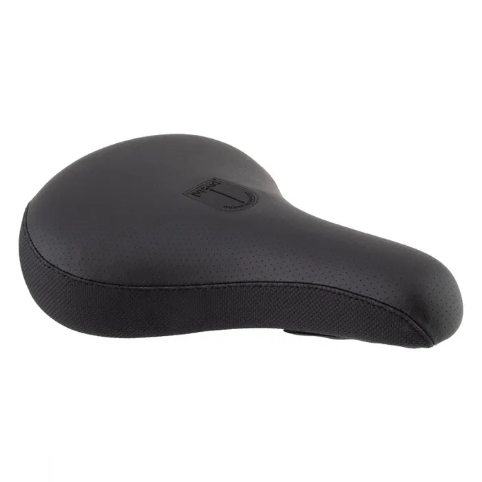BMX Bicycle Saddle Alienation Legend – Black 168mm Width Vegan Leather Pivotal Synthetic