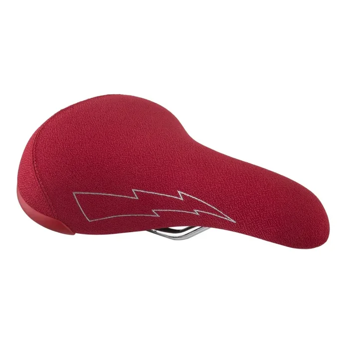 BMX Bicycle Saddle Se Bikes Flyer Seat BMX – Red 155mm Width Chrome Plated Steel Rails