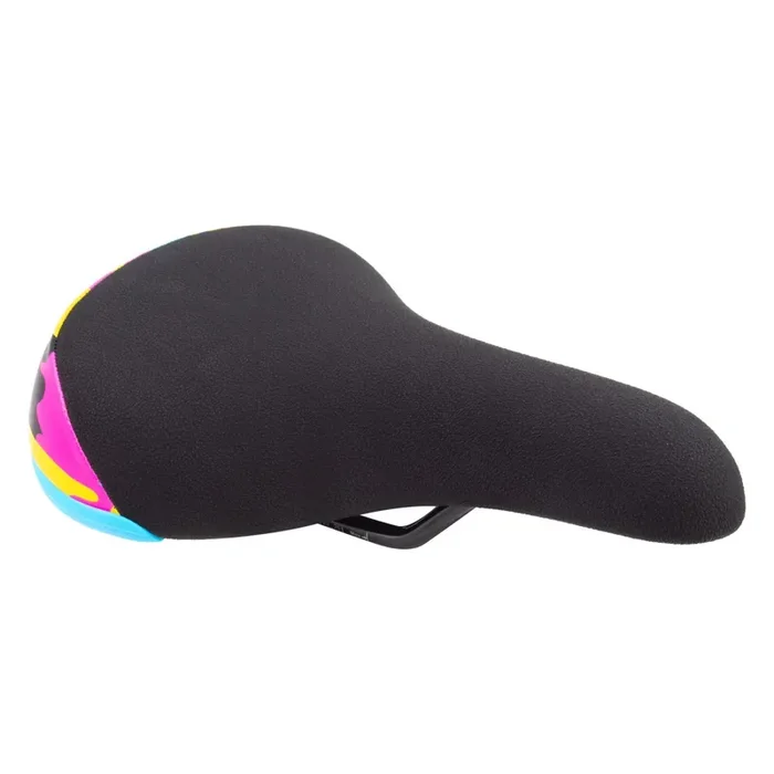 BMX Bicycle Saddle Se Bikes Flyer Seat BMX Unisex Rainbow Camo