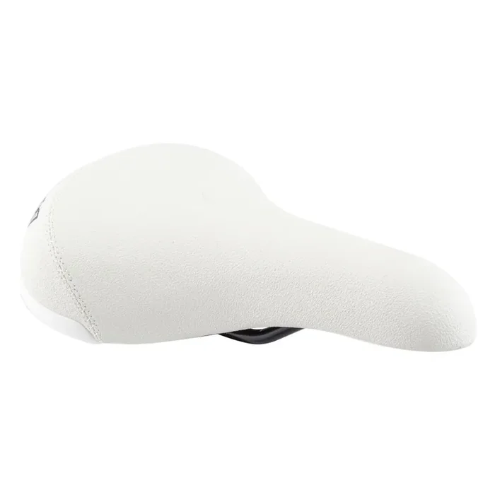BMX Bicycle Saddle Se Bikes Raise It Up Seat – White Chromoly Rails Reinforced X-Stitching