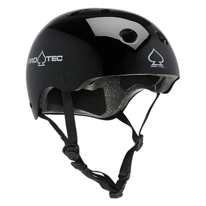 BMX Helmet Protec Classic Skate XL 23.6 to 24.4in (60 to 62 cm) Gloss Black BMX/Skate