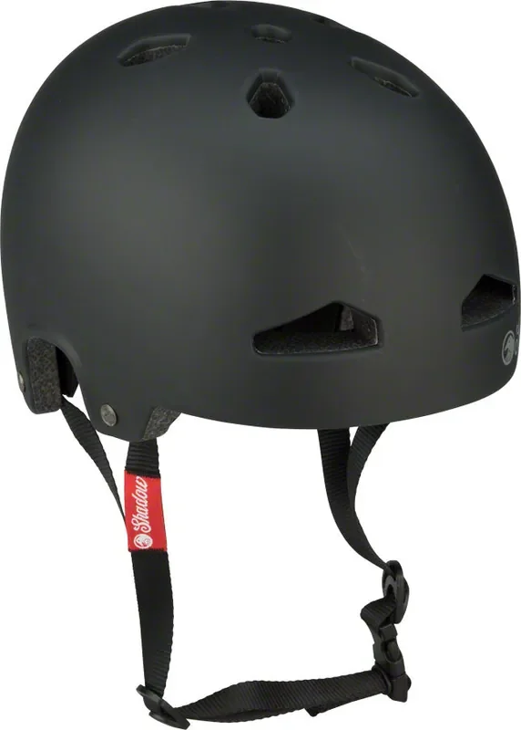 BMX Helmet The Shadow Conspiracy Feather Weight BMX/Skate Matte Black, Large/X-Large
