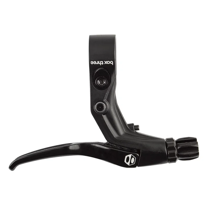 BOX Box Three Brake Lever Black Single Short