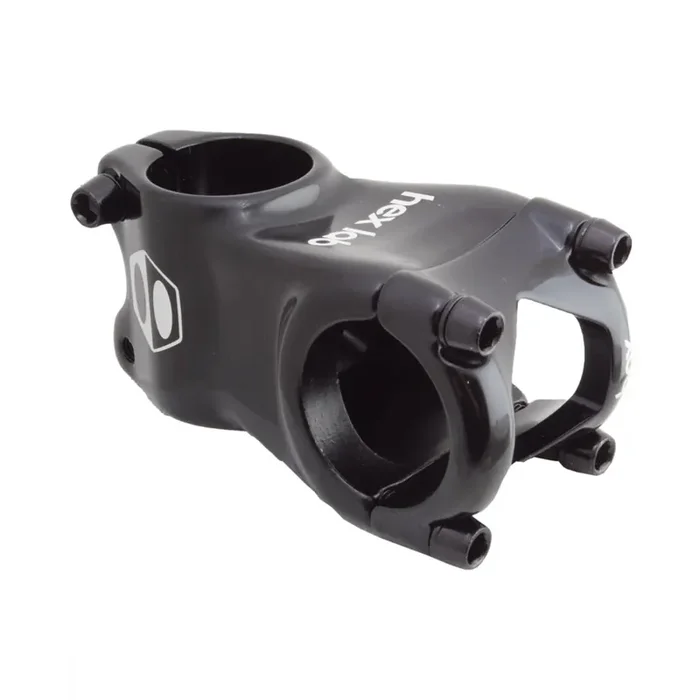 Box Components Hex Lab Mini 28.6 Stem 28.6 mm Length 45mm 0 Deg Black Aluminum