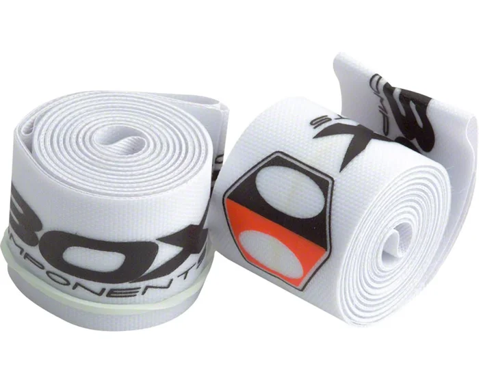 Box Components Radian Rim Straps (White) (20″) (2) (24mm)