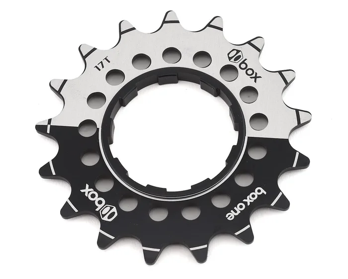 Box One Aluminum Cassette Cog (Black) (3/32″) (17T)