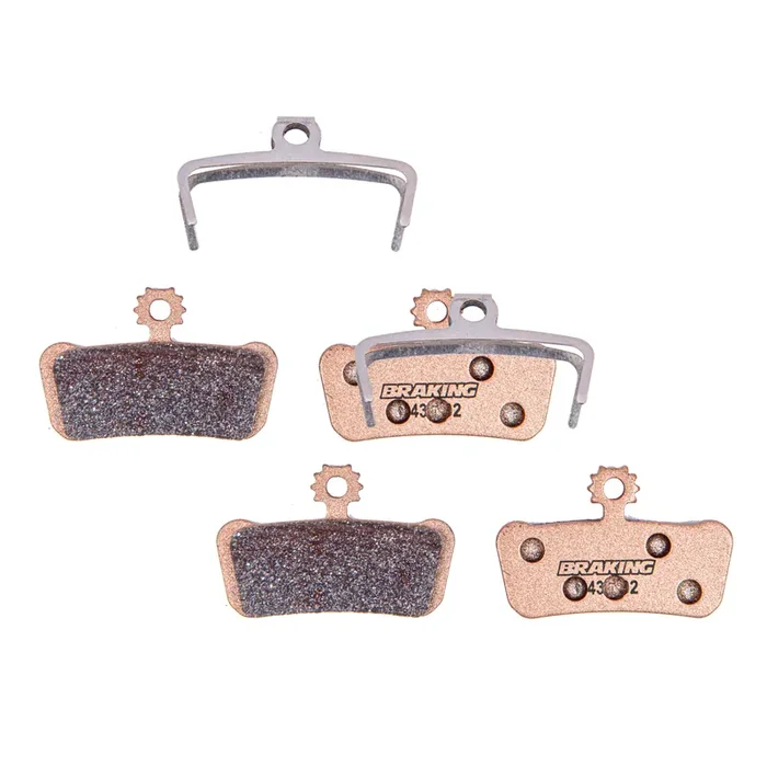 Braking Italy Sintered Race Disc Brake Pads for SRAM Guide G2 Trail AXS X0 Elixir High-Performance Replacement Parts