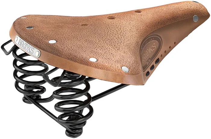 Brooks B67 Saddle – Steel Dark Tan Softened Short