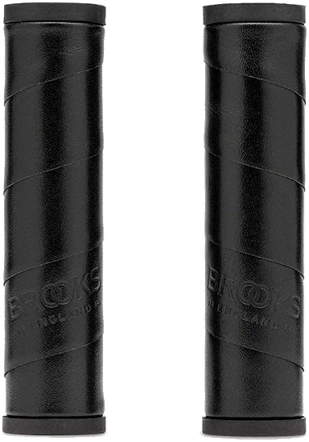 Brooks Willow Leather Grips – 130mm