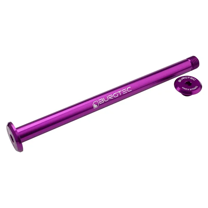 Burgtec Evil SuperBoost+ Rear Axle, 12×180, Purple Rain NLS