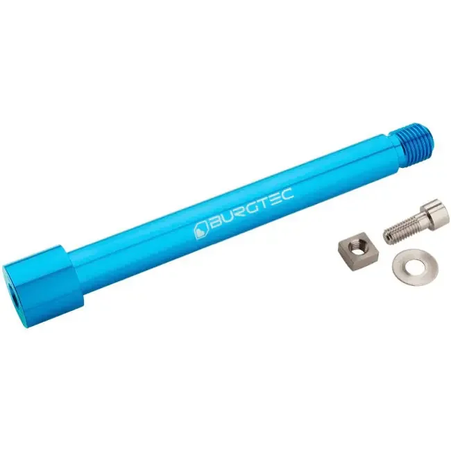 Burgtec Fox Fork 2021+ Axle, 15x110mm, Colorado Blue