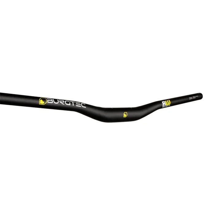 Burgtec Ride Wide DH Riser Bar, (35.0) 22.5mm/800mm, Black