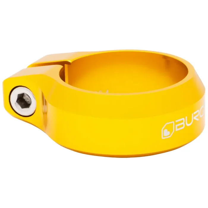 Burgtec Seat Clamp, 36.4mm, Burgtec Bullion Gold