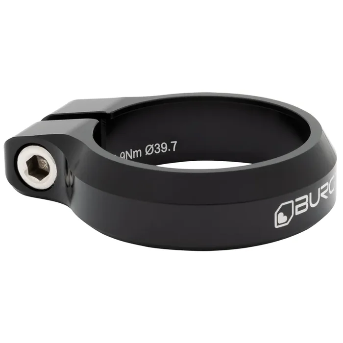 Burgtec Seat Clamp, 39.7mm, Burgtec Black