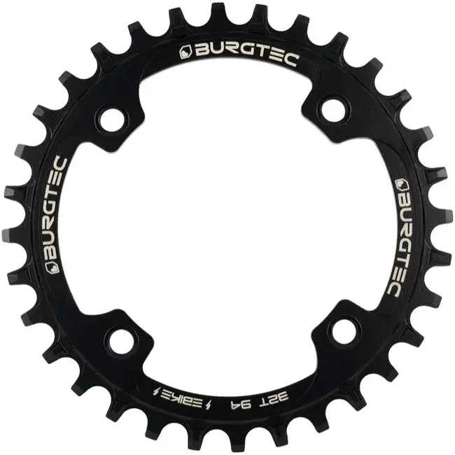 Burgtec SRAM 94mm BCD E-Bike Steel Thick Thin, 30T, Blk
