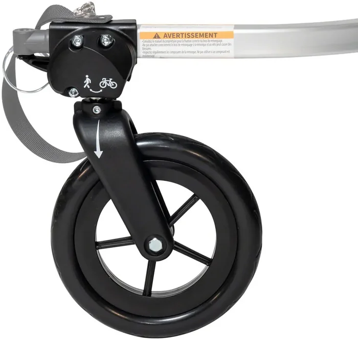 Burley One Wheel Stroller Kit Conversion for Trailer Aluminum Alloy