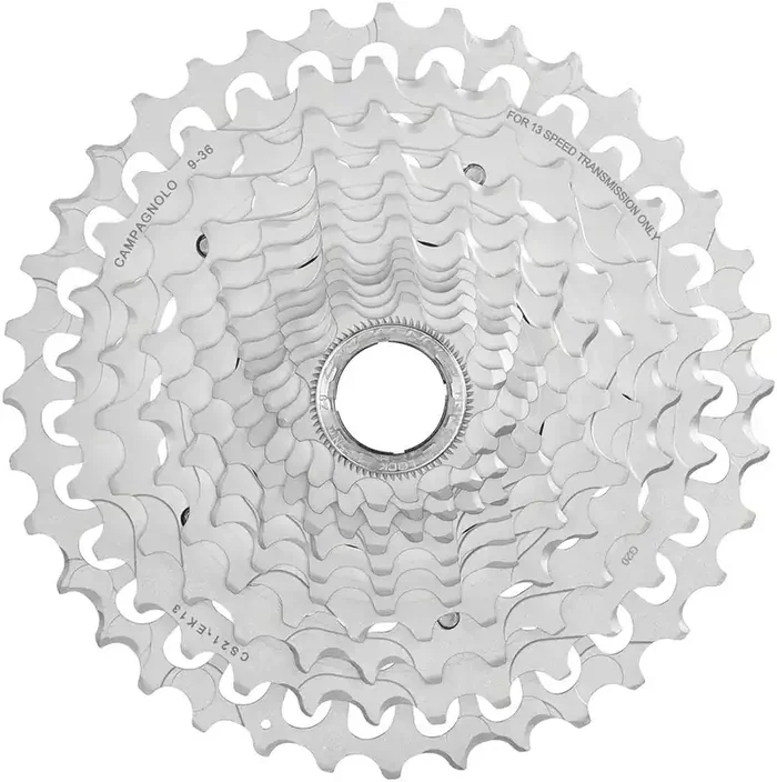 Campagnolo EKAR Cassette – 13-Speed, 9-36t, Silver, For N3W Driver Body