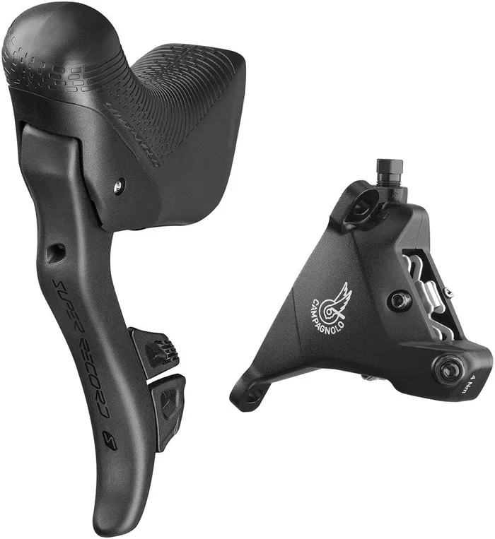 Campagnolo Super Record S Ergopower Wireless Control Lever Brake Caliper – Left/Front 12-Speed 160mm Hydraulic Disc Brake Caliper