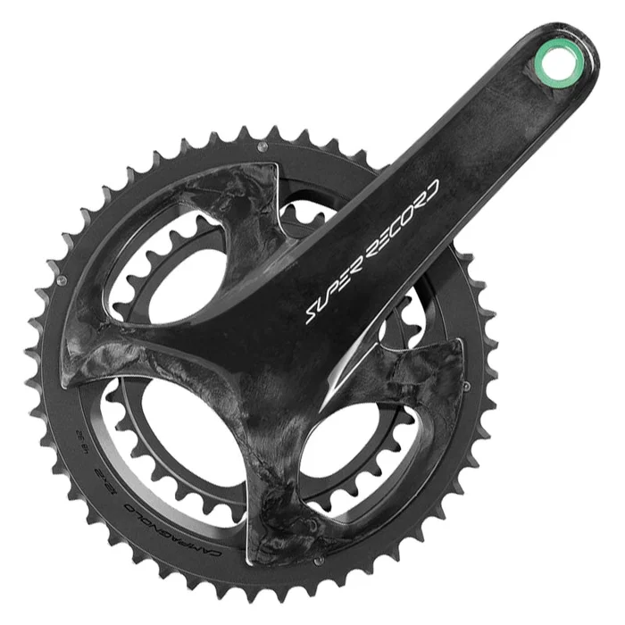 Campagnolo Super Record Wireless Crankset – 170mm 12-Speed 48/32t Campy 121/88 Asym BCD Ultra Torque Spindle Carbon