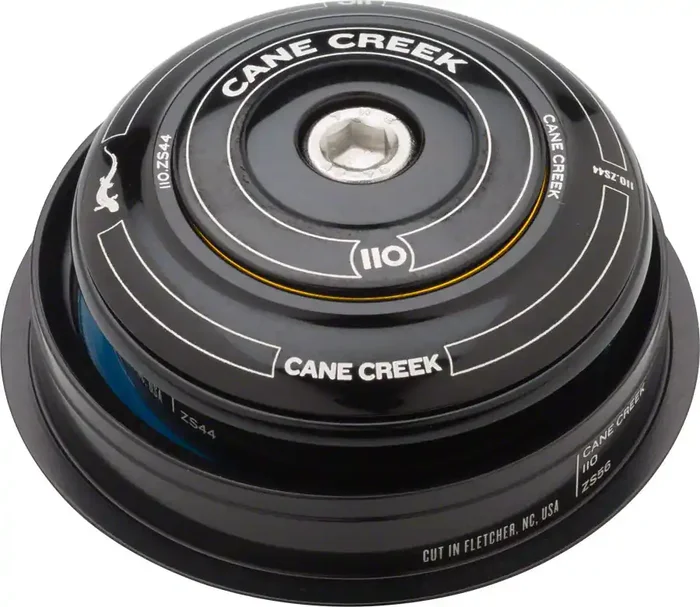 Cane Creek 110 ZS44/28.6 ZS56/40 Headset Black Sealed Stainless Steel Bearings