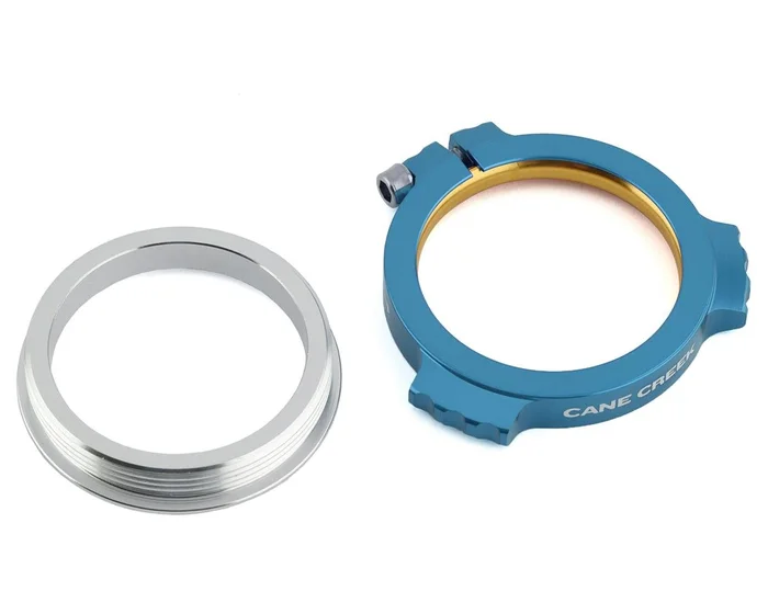 Cane Creek Alloy Preload Collar w/ Ti Bolt (Blue) (For eeWings & 30mm Spindle SRAM/RaceFace Cranks)