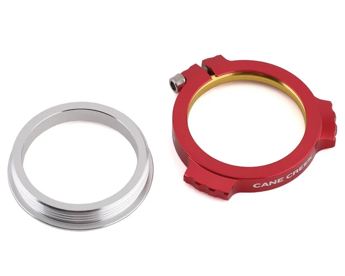 Cane Creek Alloy Preload Collar w/ Ti Bolt (Red) (For eeWings & 30mm Spindle SRAM/RaceFace Cranks)