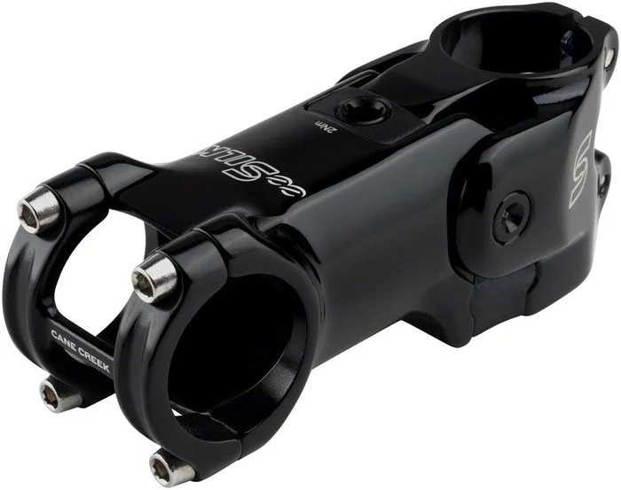 Cane Creek eeSilk Stem – 70mm 31.8mm -6 1 1/8″ Alloy Black w/o Comp Switch