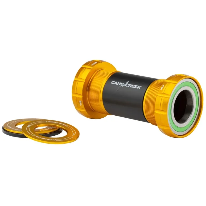 Cane Creek Hellbender 70 BSA Thread BB, DUB, 68/73mm, Gold