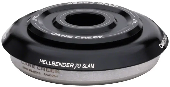 Cane Creek Hellbender 70 Slam Upper Headset – IS41/28.6/H4.6, Black