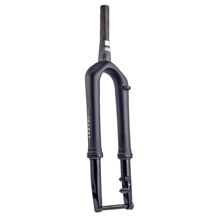 Cane Creek Invert CS Gravel Suspension Fork – 700c 40 mm 12 x 100 mm 45 mm Offset Climb Switch Matte BLK