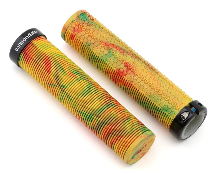 Cannondale TrailShroom Locking Grips (Rasta Swirl)