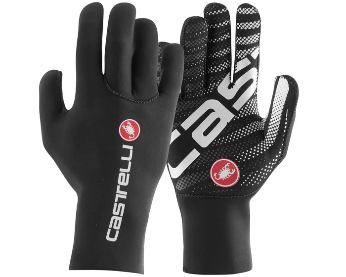 Castelli Diluvio C Long Finger Gloves (Black) (S/M)